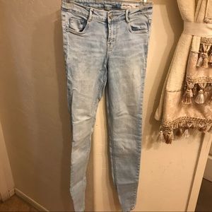 Light Wash Zara TRF Denim